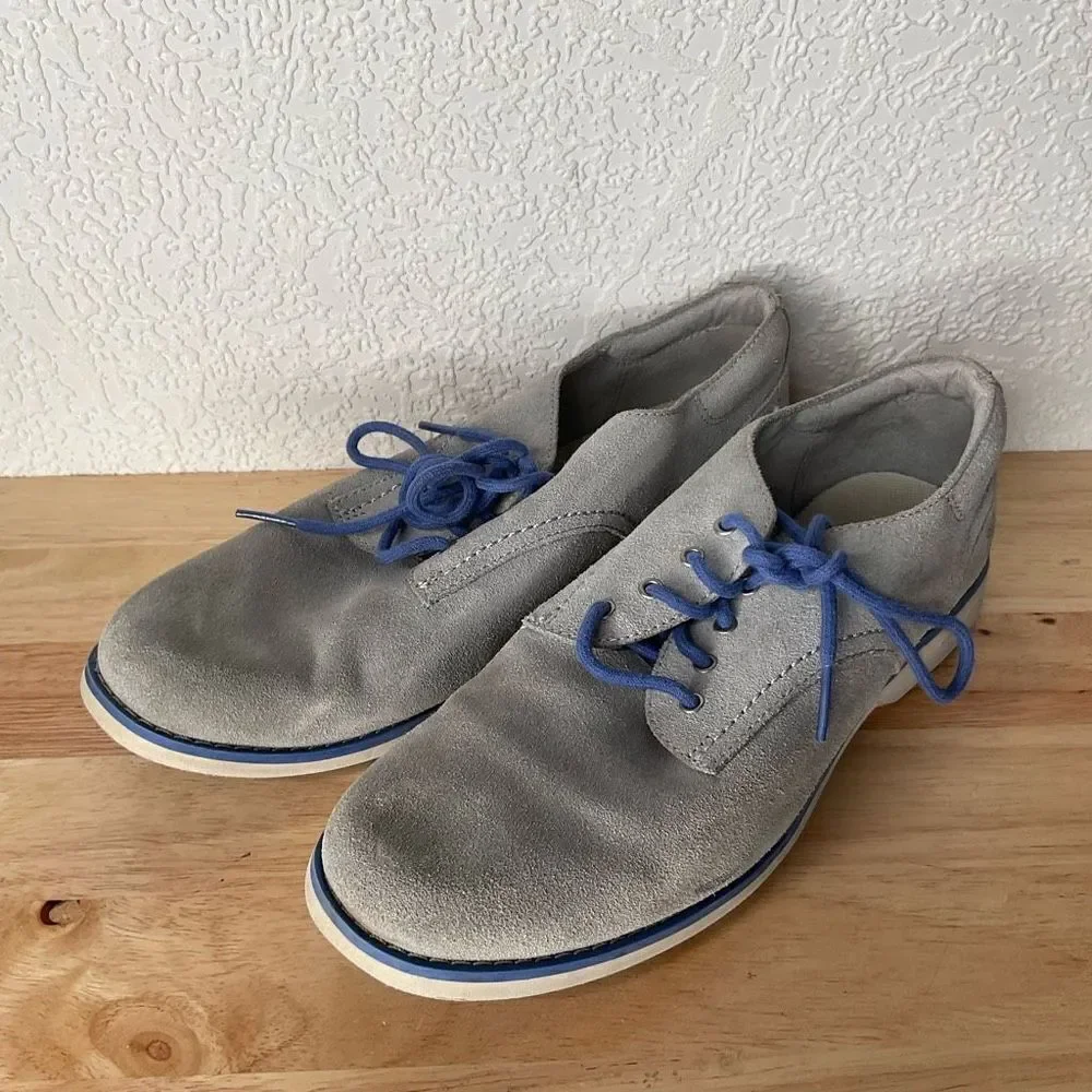 TIMBERLAND women’s 7,5‎ Oxford Derby shoes 8924A Earthkeepers CLASSIC gray suede - Picture 12 of 15